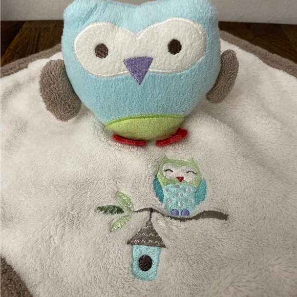 Just Born owl lovey security blanket - Picture 2 of 4